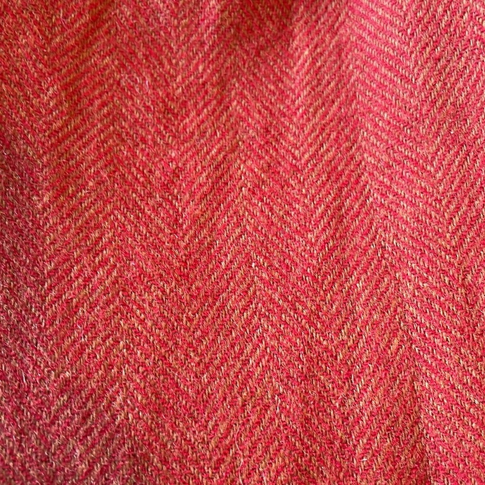 Vintage Pendleton 100% Wool Lined Deep V Neck Mid… - image 6